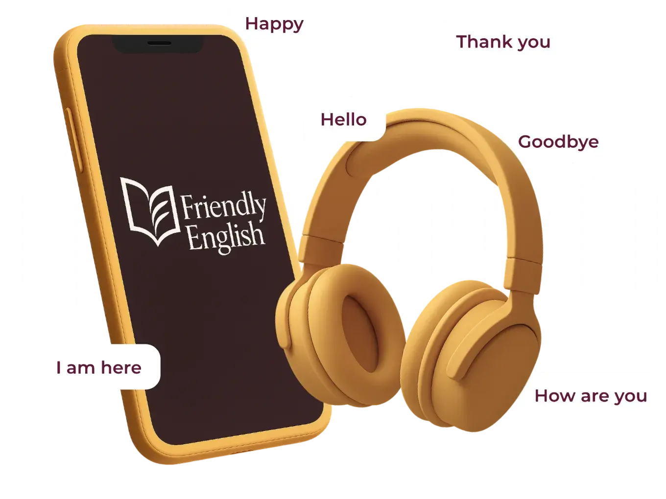 Friendly English App Hero